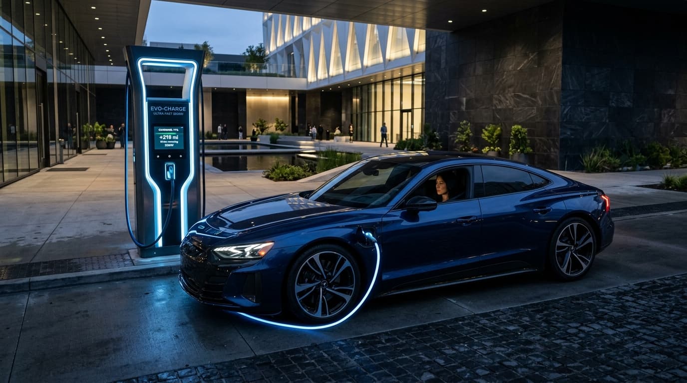 Electric Car Web Design & Fleet Telematics Platform