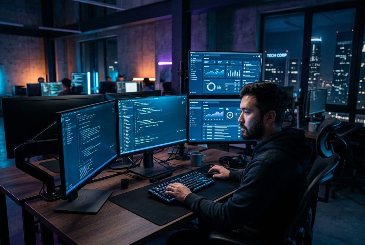 Developer engineering SaaS platform dashboard